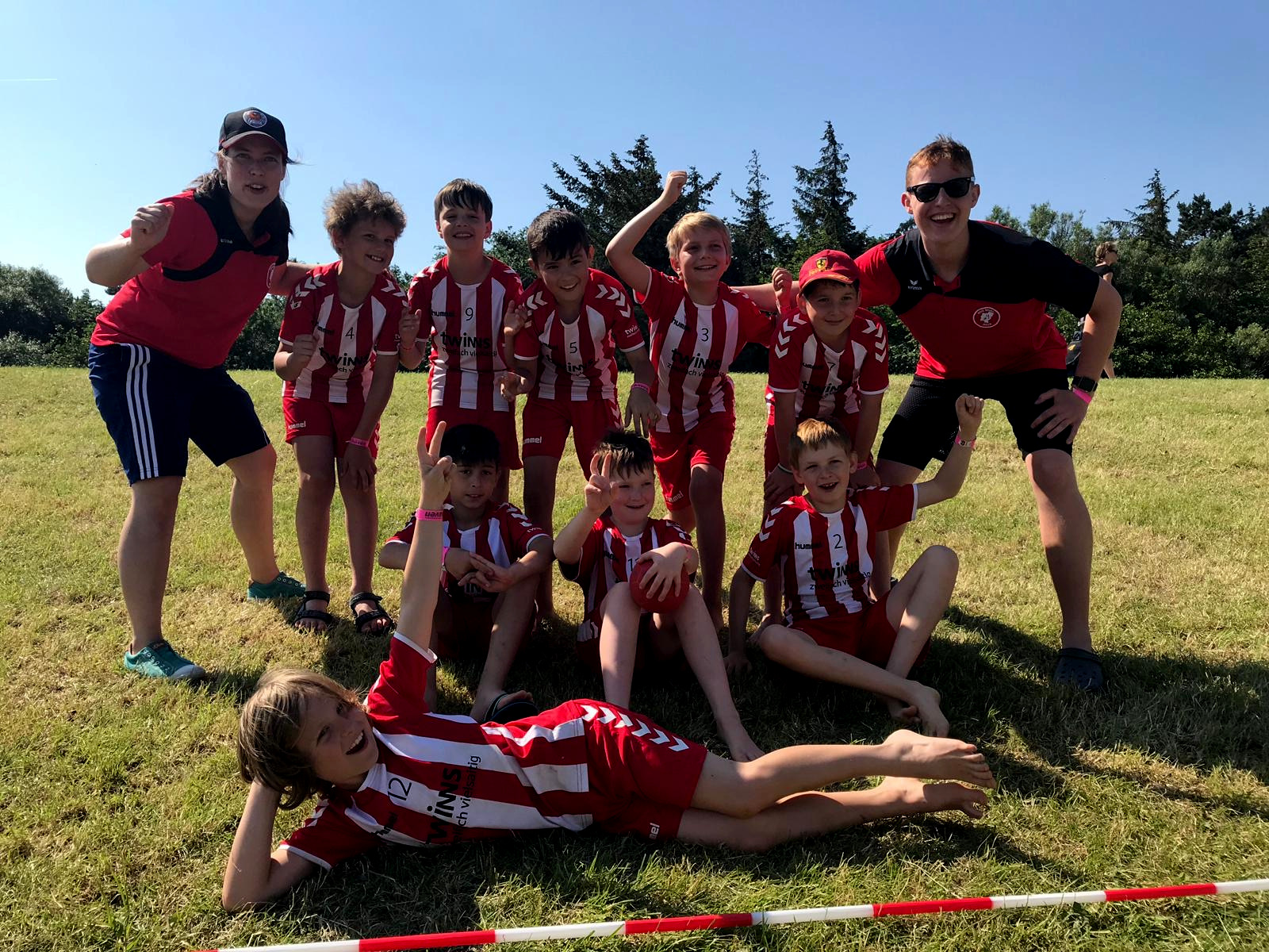 männl. E 1 beim Beachhandball-Turnier in Cuxhaven